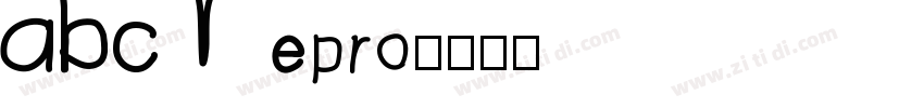 ABC Repro字体转换